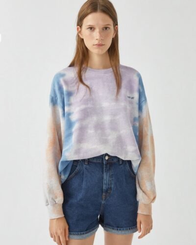 Tie-dye Wweatshirt